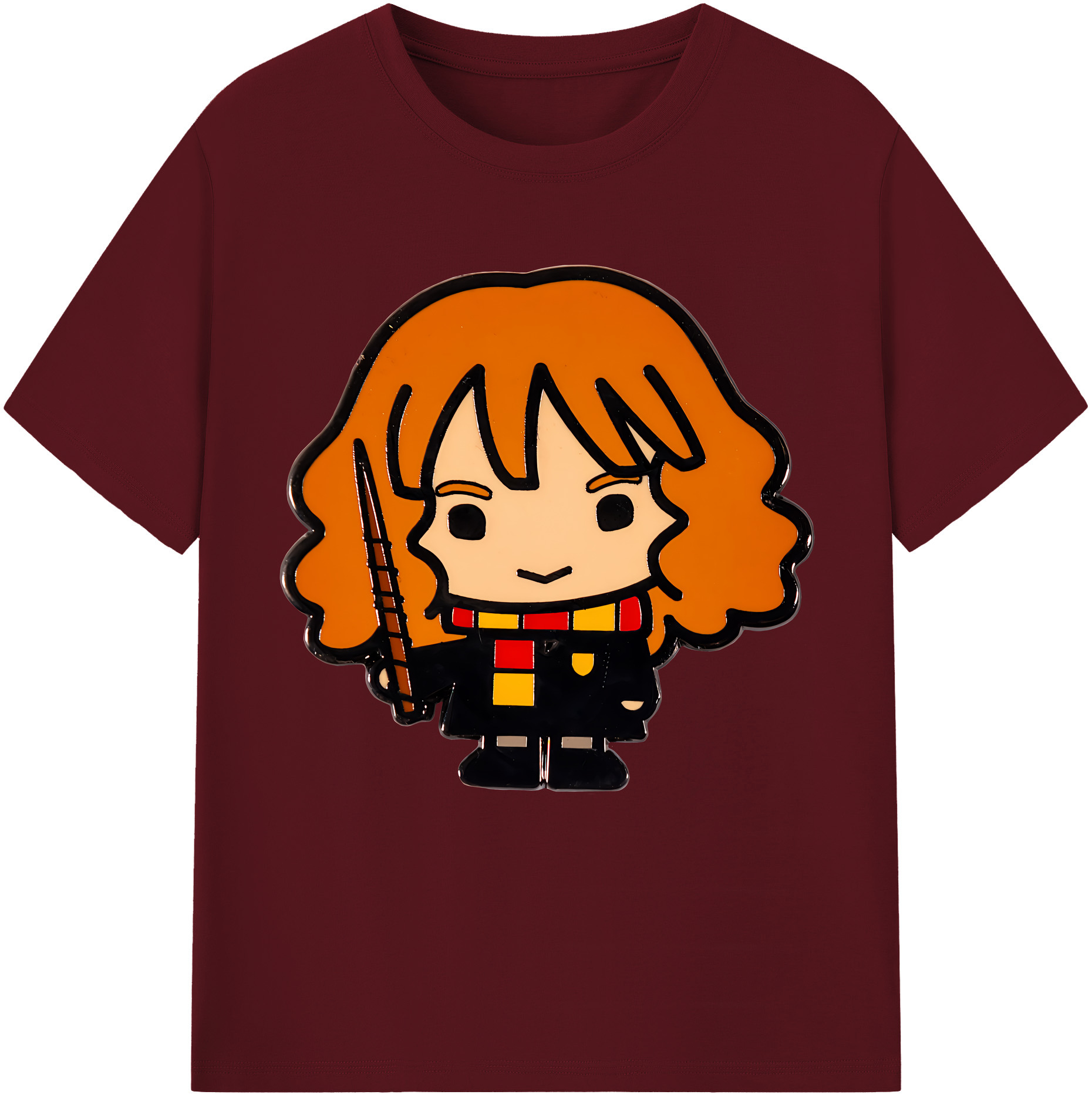 （画像用） Harry Potter ハリー・ポッターシリーズ 綿100％半袖Tシャツ（フロントプリント）